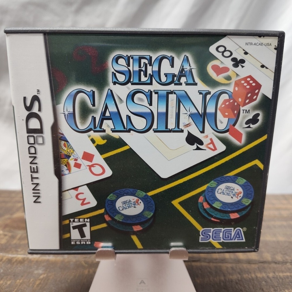 Sega Casino (Nintendo DS) CIB Complete Tested